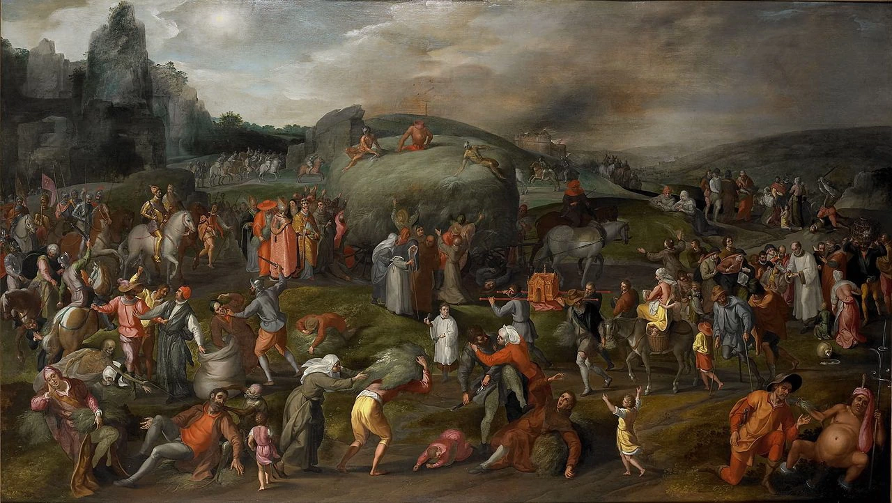 Allegoria sugli abusi mondani e del clero - Rijksmuseum